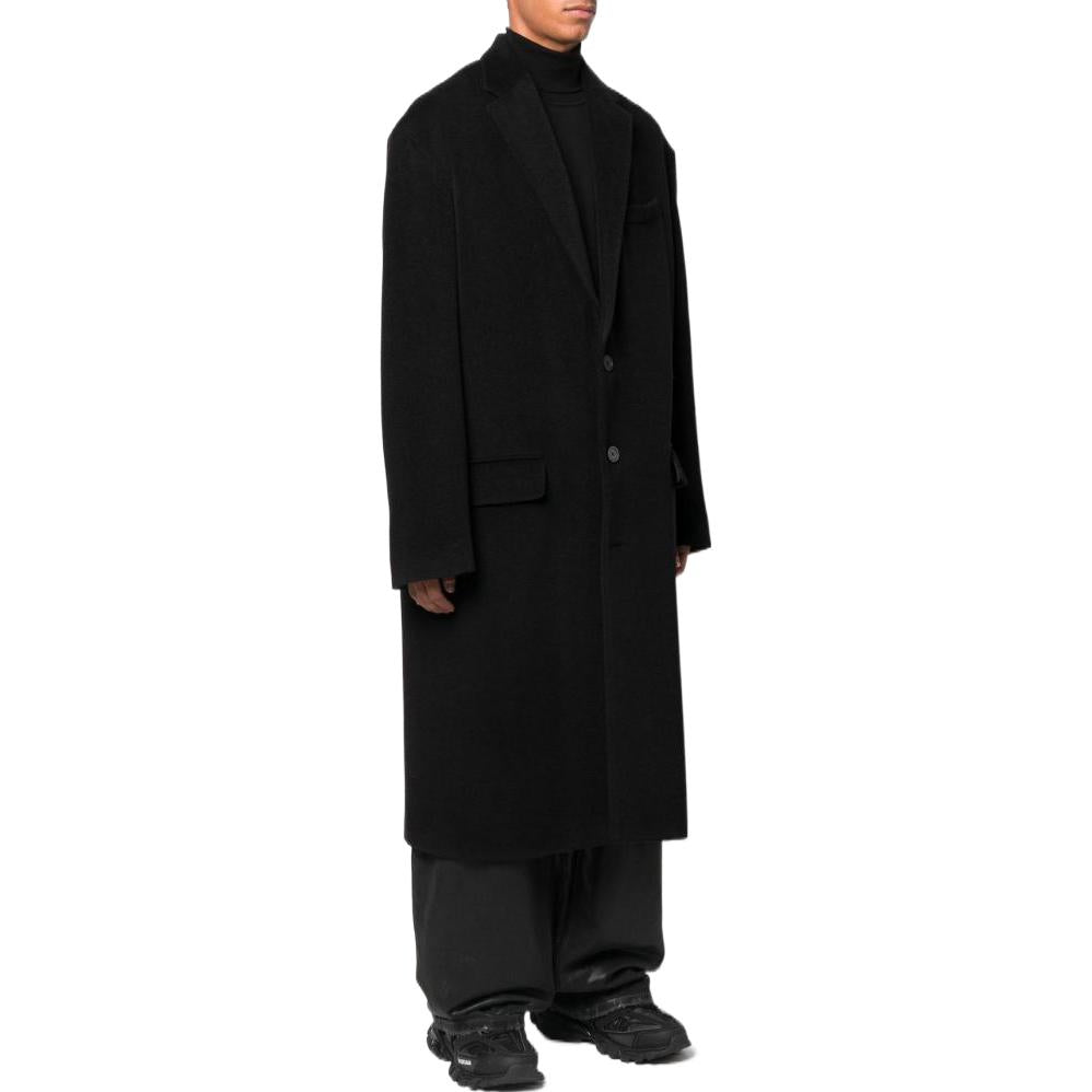 Balenciaga Wool Coat 'Black' 642221TMU151000