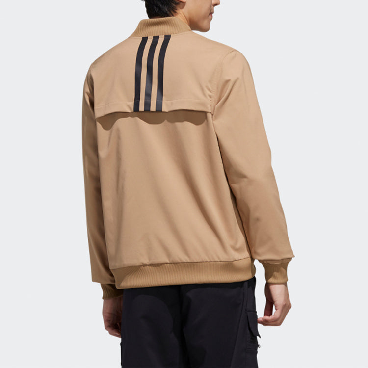 Men's adidas neo UTLY JKT Jacket Yellow FT0522