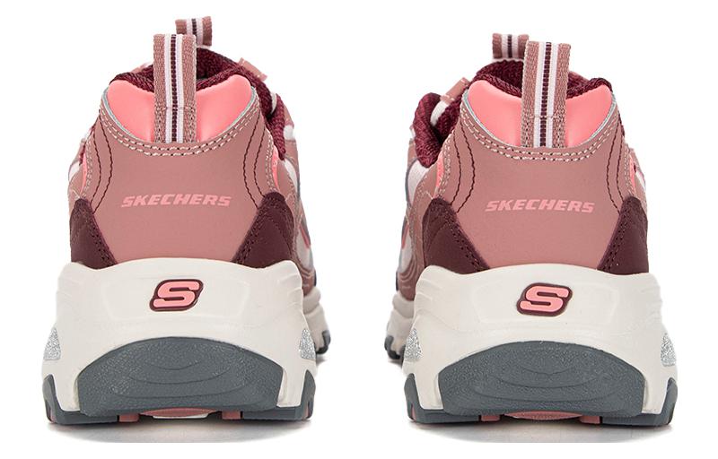 (WMNS) Skechers D Lites Shoes 'Pink Red' 13143-DKRS