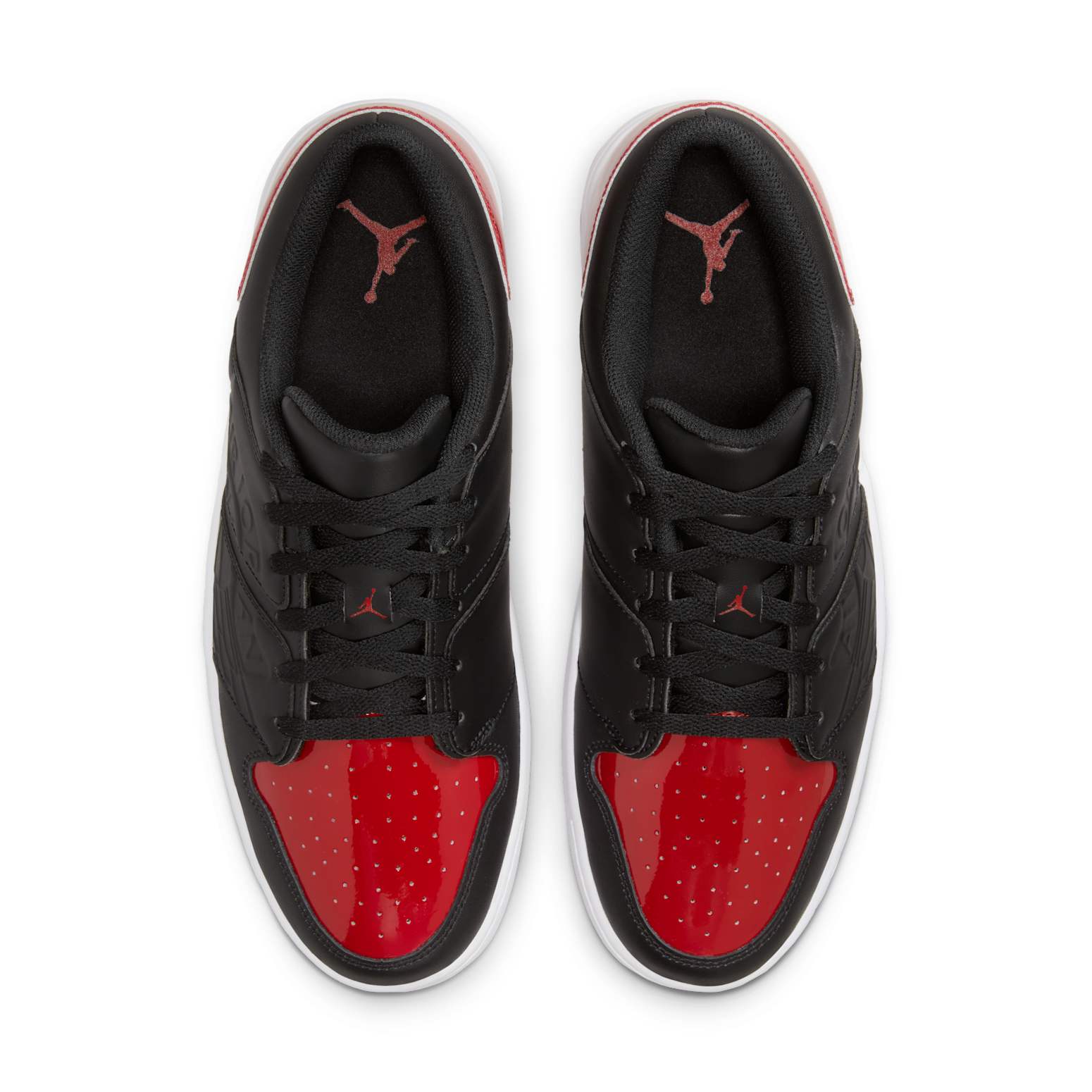 Air Jordan Nu Retro 1 Low 'Black White Varsity Red' DV5141-006
