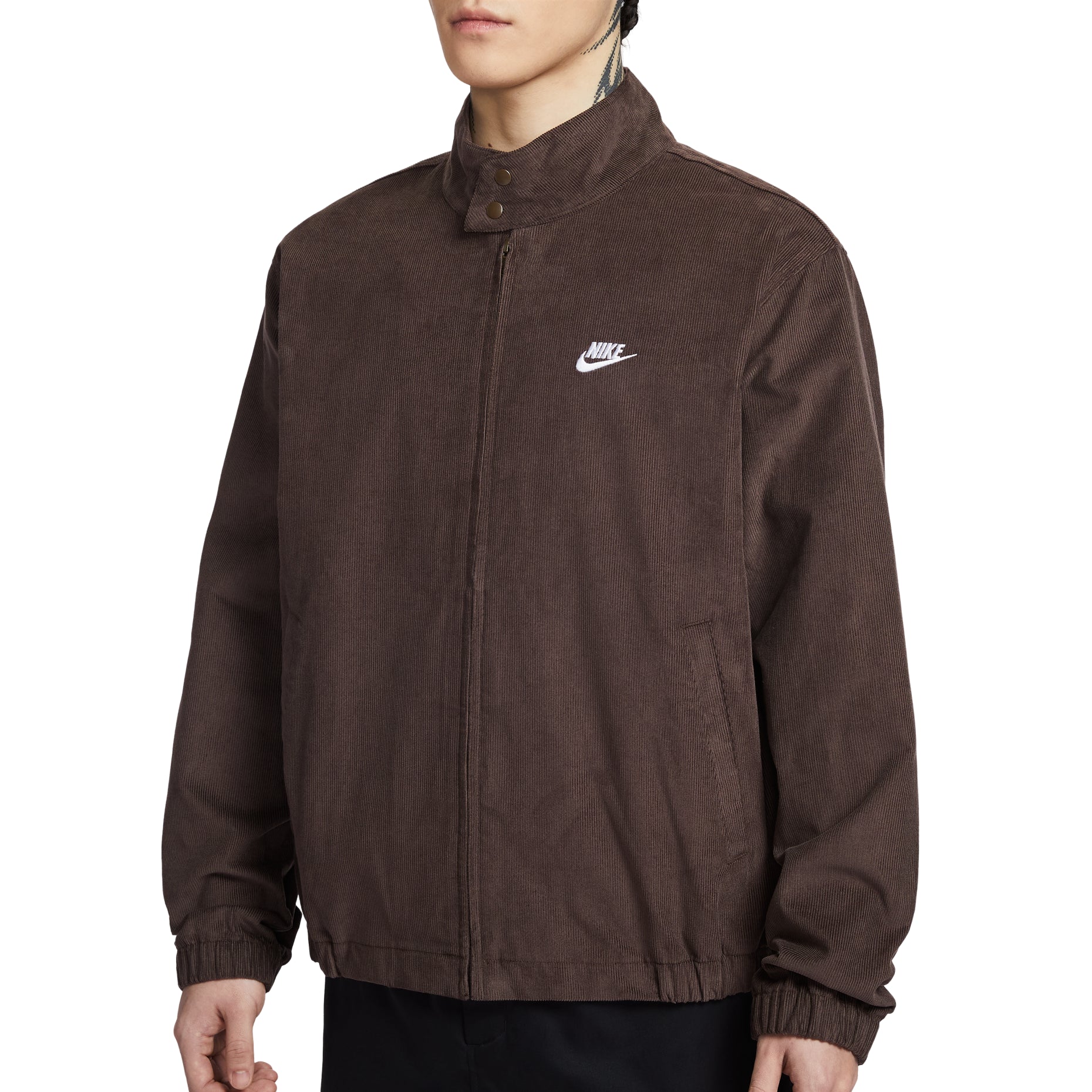 Nike Club Corduroy Harrington Jacket 'Baroque Brown' IR0105-237