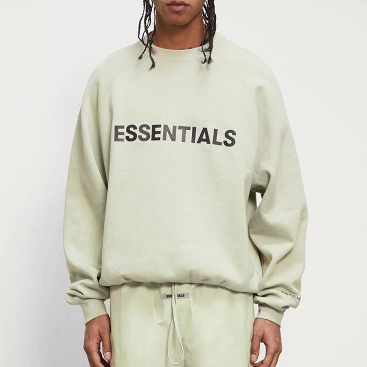 Fear of God Essentials FW20 Crew Neck Sweatshirt 'Sage' FOG-FW20-302