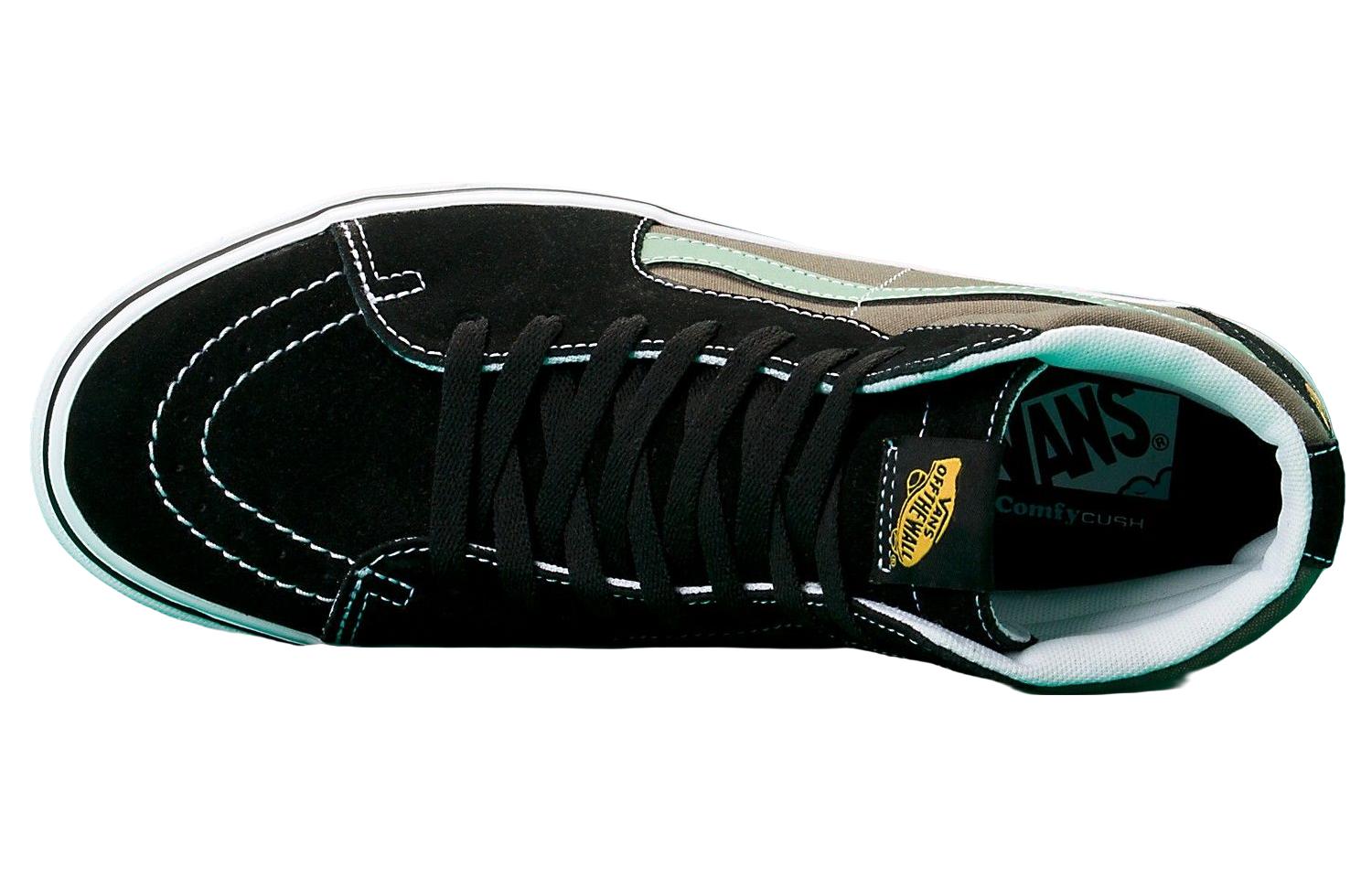 Vans SK8-HI Forager Comfycush 'Black Green' VN0007NFBML