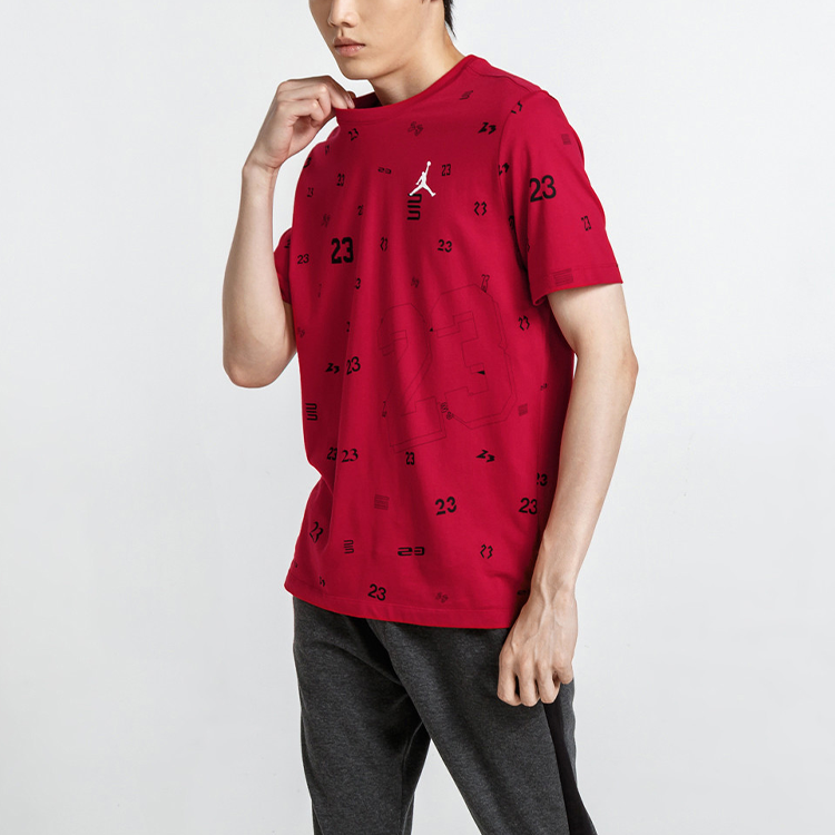 Air Jordan All Star Scribble T-Shirt 'Red' AT0551-687