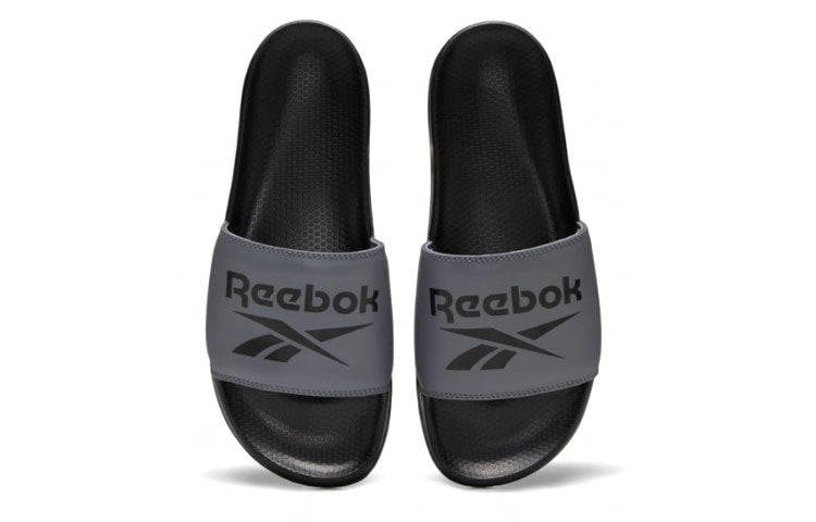Reebok Classic Slides Outdoor Stylish Sports Slippers Silver Gray Colorblock G55303
