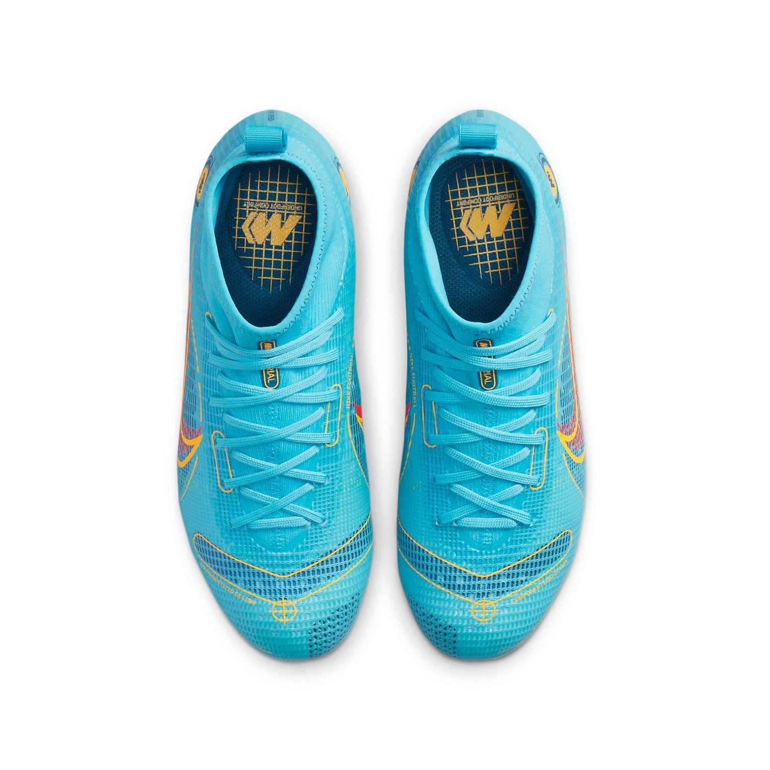 (GS) Nike Mercurial Superfly 8 Pro FG 'Chlorine Blue' DJ2843-484