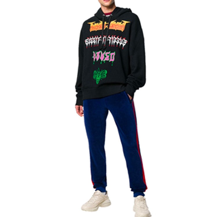 Men's Gucci Printing Cotton Black 475374-XJAKM-1082