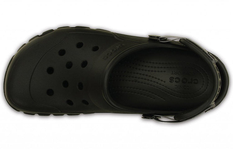 Crocs Cozy Non-Slip Sports Unisex Black Sandals 202651-02S