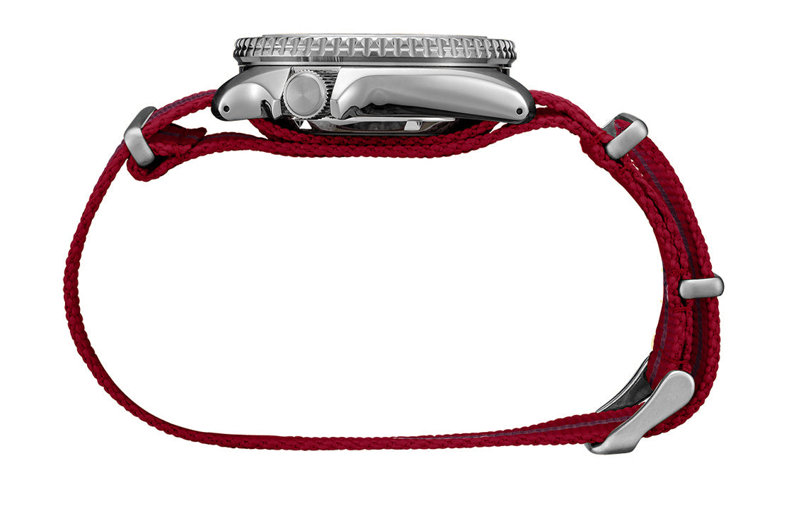 SEIKO Naruto Series Limited Crossover Mechanical Watch Red SBSA089