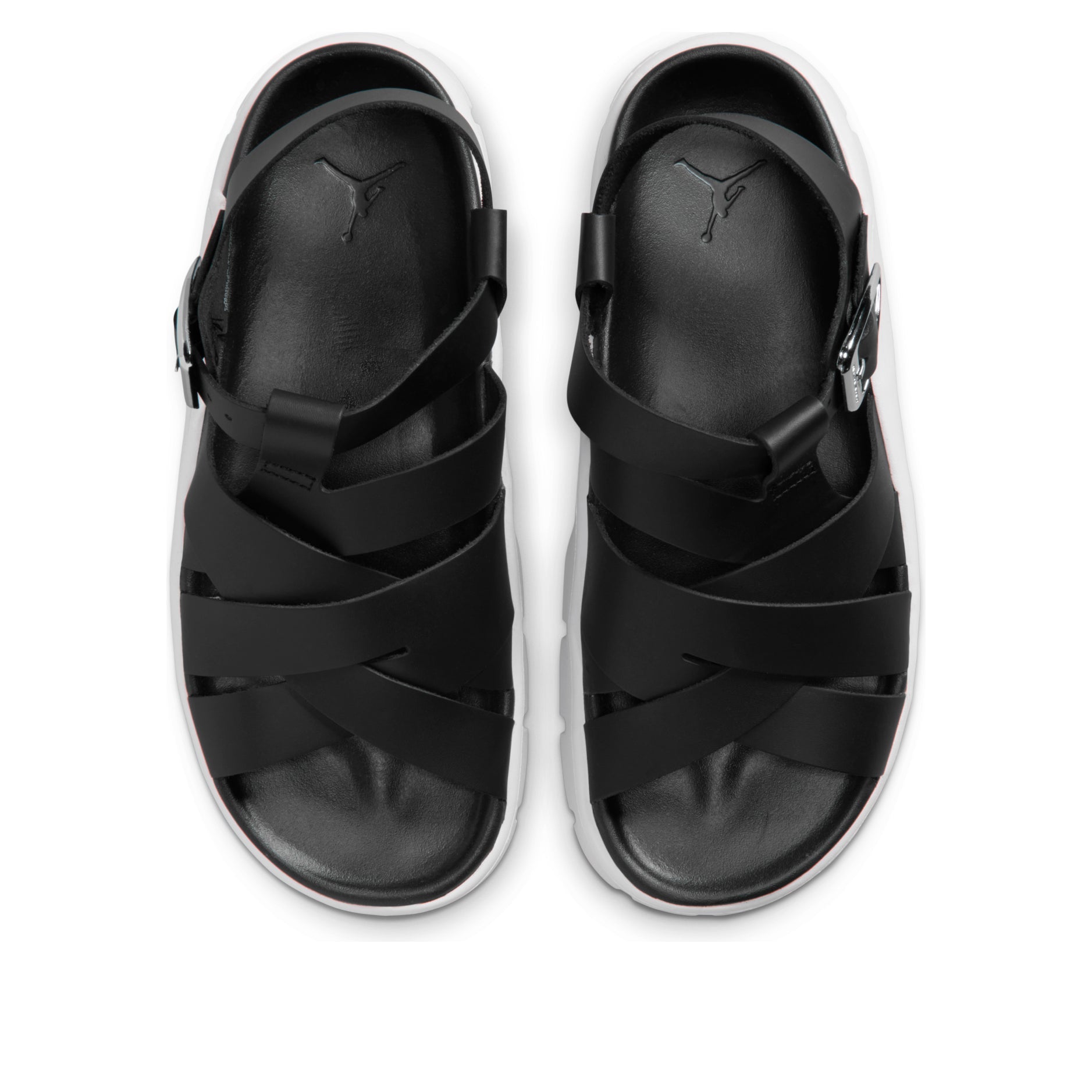 (WMNS) Jordan Willow Sandal 'Black White' IB8841-001