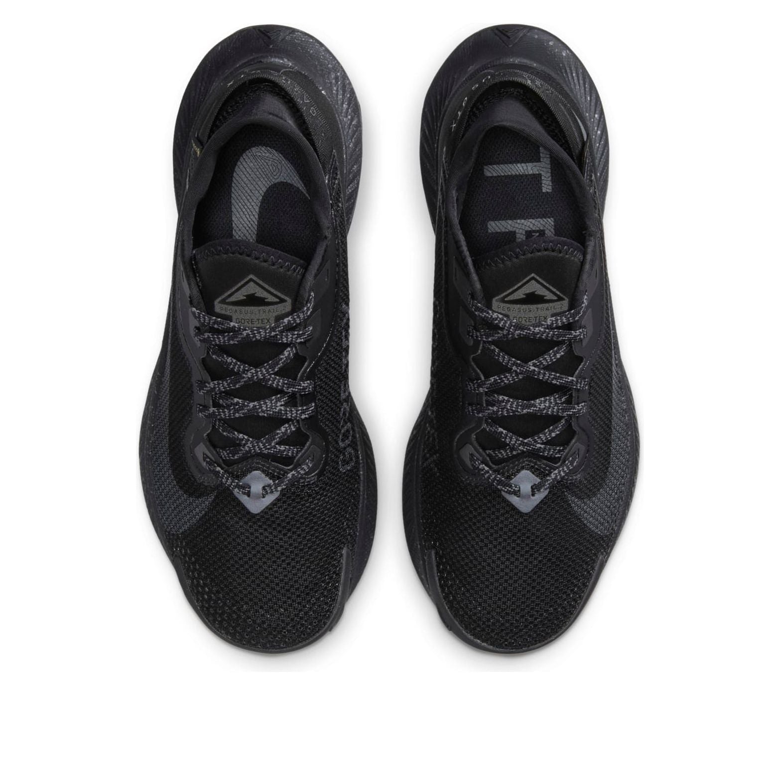 (WMNS) Nike Pegasus Trail 2 GTX 'Black Metallic Dark Grey' CU2018-001