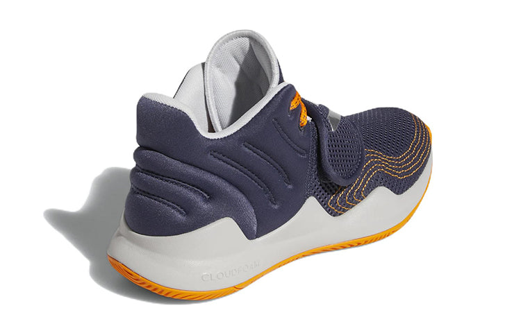 (GS) adidas Deep Threat Primeblue 'Shadow Navy Orange Rush' GY2888