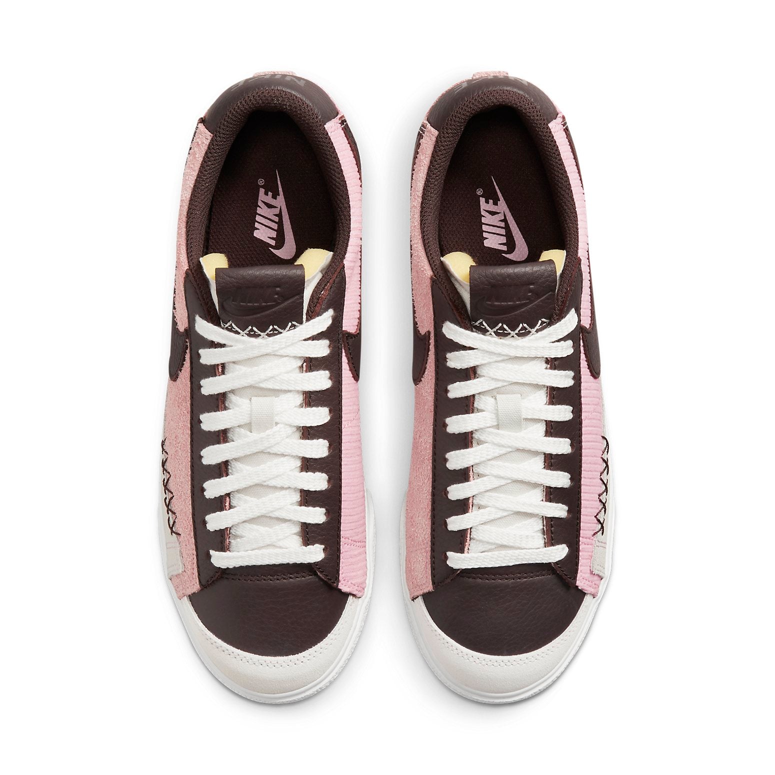 (WMNS) Nike Blazer Low Platform Sneakers Pink DM9471-600
