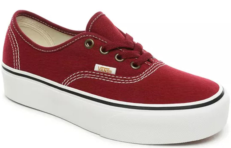 Vans Authentic Platform 20 'Red White' VN0A3AV8WQ9