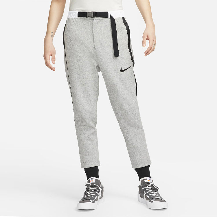Nike x sacai Knit Bundle Feet Sports Pants Trousers Joggers Asia Sizing 'Grey' CZ4698-063