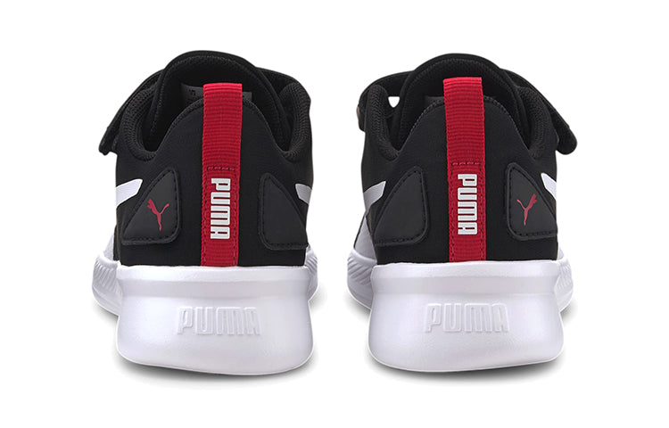 (PS) PUMA Flyer Runner Sports Black/White/Red 192929-06