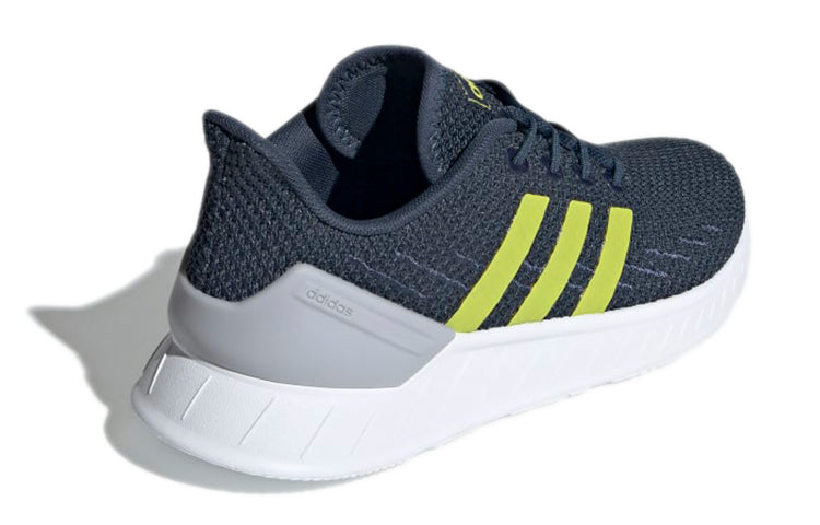 (GS) adidas Querstar Flow NXT 'Navy Acid Yellow' FZ2956