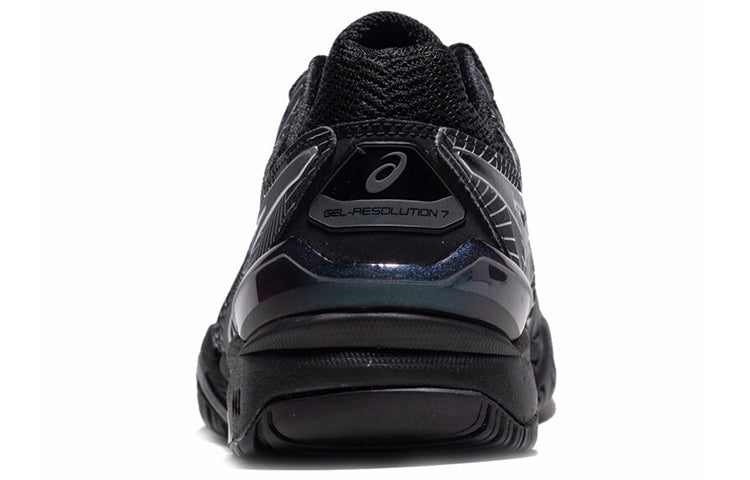 (WMNS) ASICS Gel Resolution 7 LE 'Black Silver' 1042A092-001