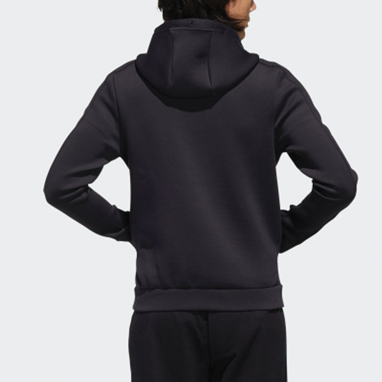 adidas neo Casual Sports Hooded Jacket Black BQ0794