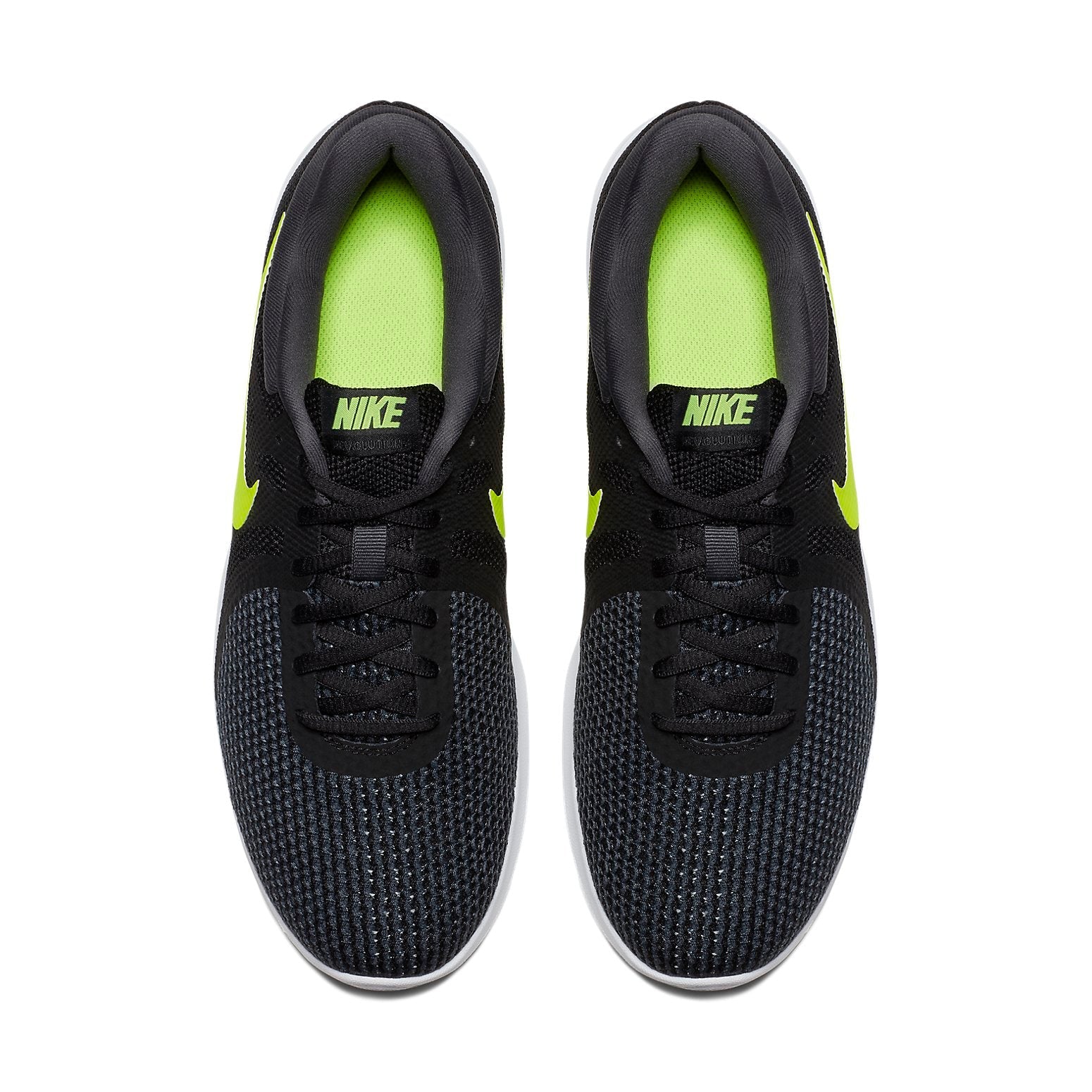 Nike Revolution 4 Low-Top Black/Yellow AJ3490-007