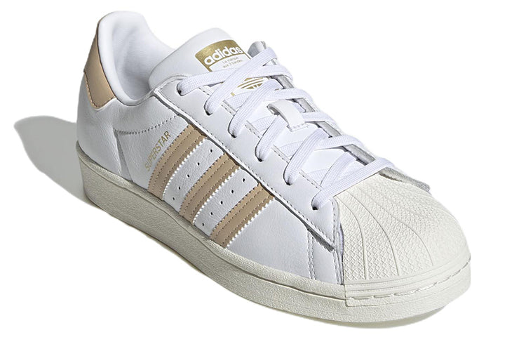 (WMNS) adidas originals Superstar 'White Magic Beige' HQ3968