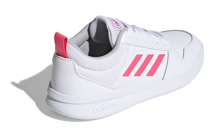 (GS) adidas Tensaur J 'White Real Pink' EF1088