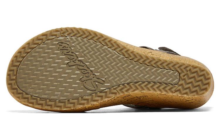 (WMNS) Skechers Cali Beverlee Casual Outing 'Grey Khaki' 119323-MVE