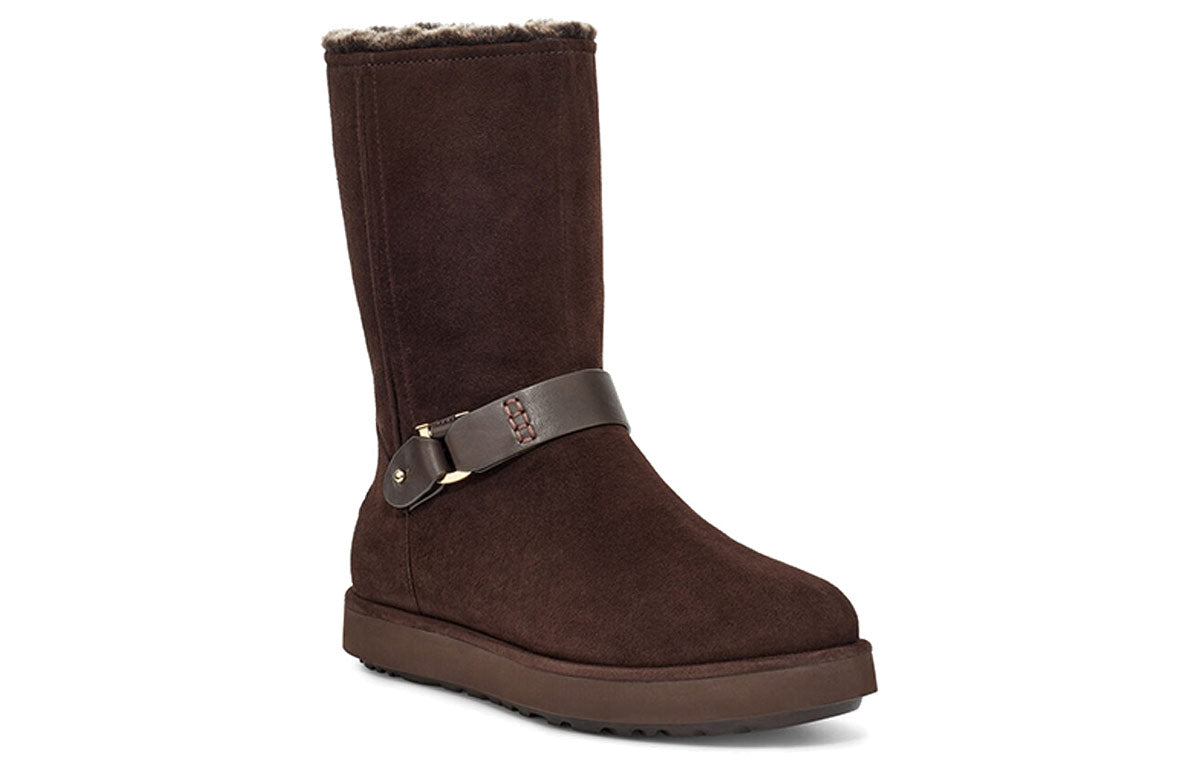 (WMNS) UGG Classic Berge 'Dark Brown' 1107521-DRS