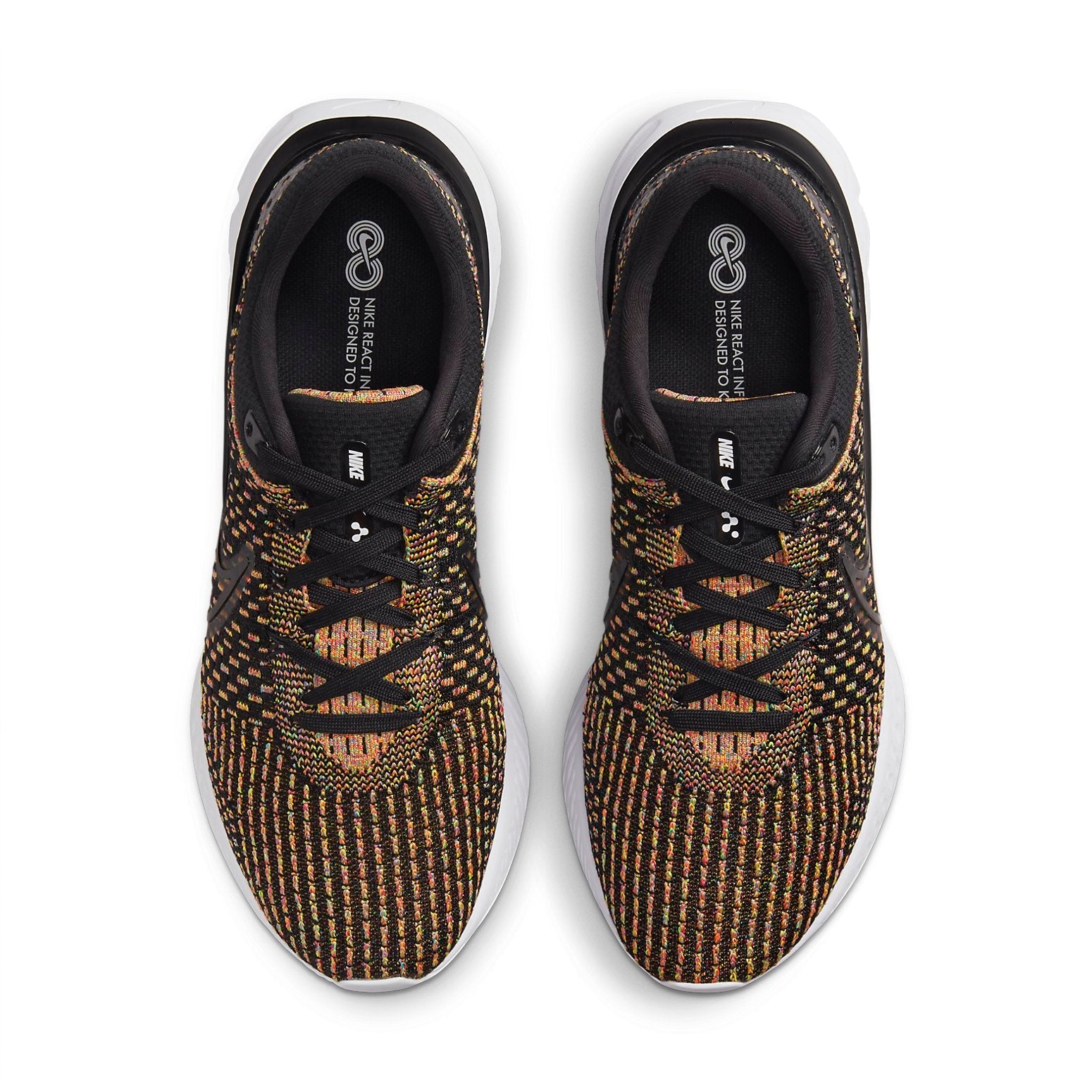 Nike React Infinity Run Flyknit 3 'Black Multi' DH5392-002