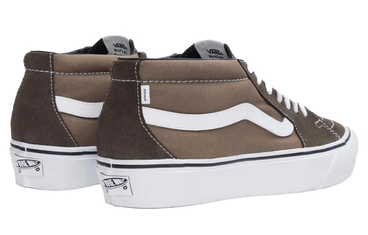 Vans x JJJJound Sk8-Mid Vault LX 'Brown' VN0A7TNH2D7