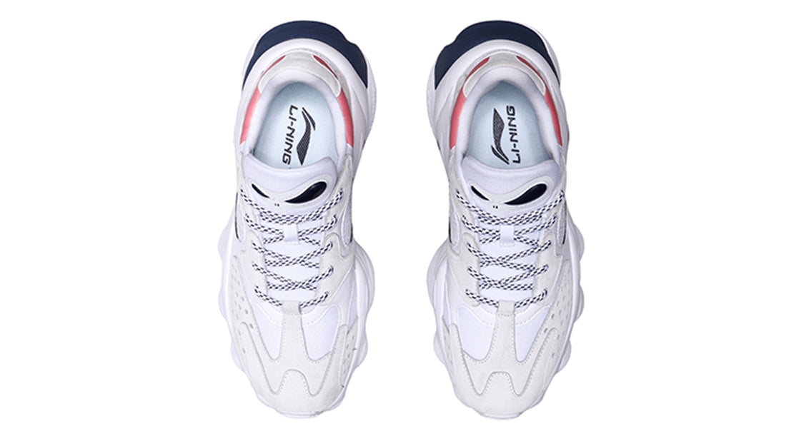 Li-Ning Counterflow Neon Alien x New York Fashion Week ChenPeng 'White Gray' AGCP181-9