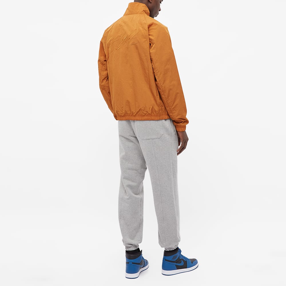Air Jordan Brand Metallic Zipper Sports Jacket Men's Orange DH9037-241