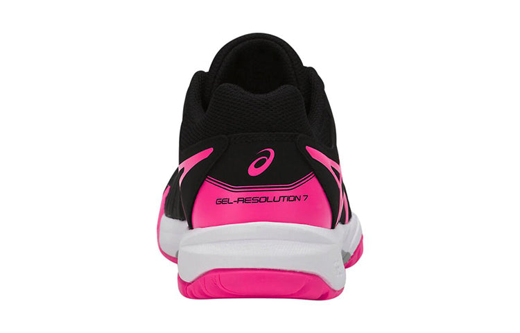 (GS) ASICS Gel-Resolution 7 'Black Pink' C700Y-9020