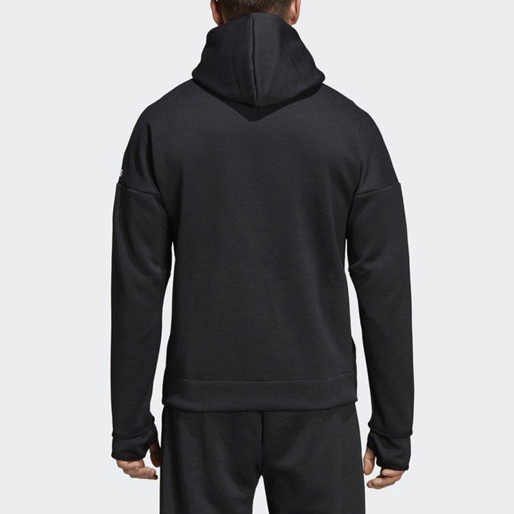 [Ning Zetao Same Style] adidas Zne Hoody 3.0 Sports Jacket Men Black DM5543