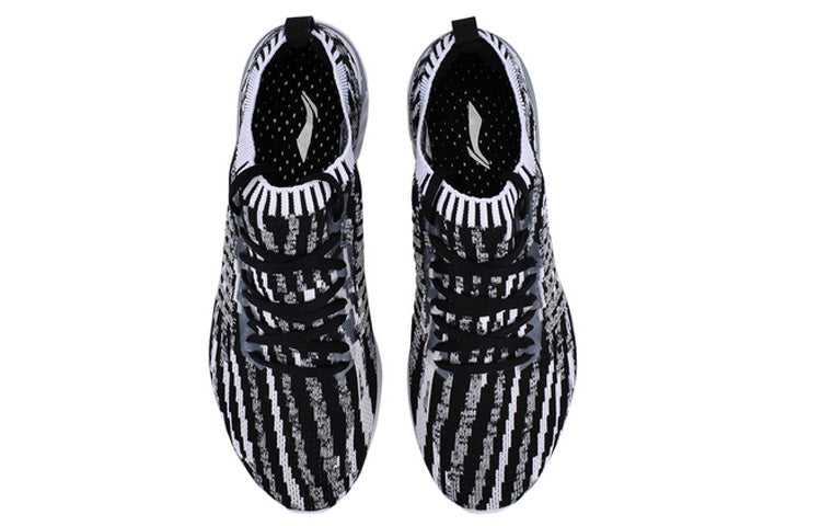 (WMNS) Li-Ning Super Light XV 'Black White Pattern' ARBN016-9