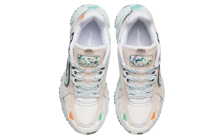 (WMNS) Li-Ning Shiguang 'White Green' ARLR012-1
