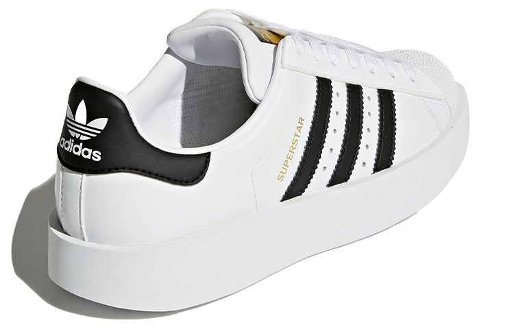 (WMNS) adidas Superstar Bold Platform 'White Black' BA7666