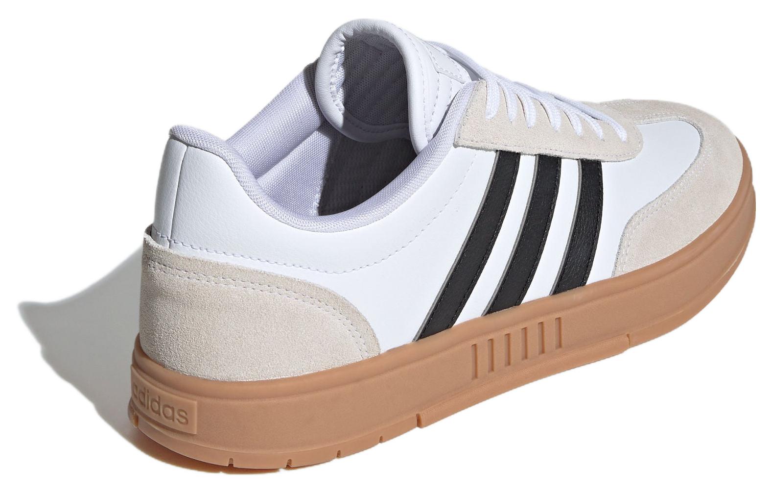 adidas GRADAS LOW TRAINERS 'White Beige Black' IE9044