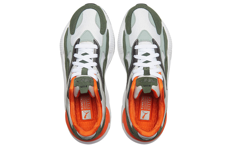 (WMNS) PUMA Rs-X3 Mixed Metallicwn'S 'White Green Orange' 374668-01