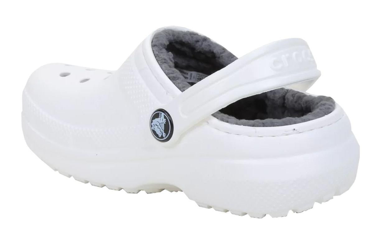 (GS) Crocs Classic Lined Clog 'White' 207010-10M