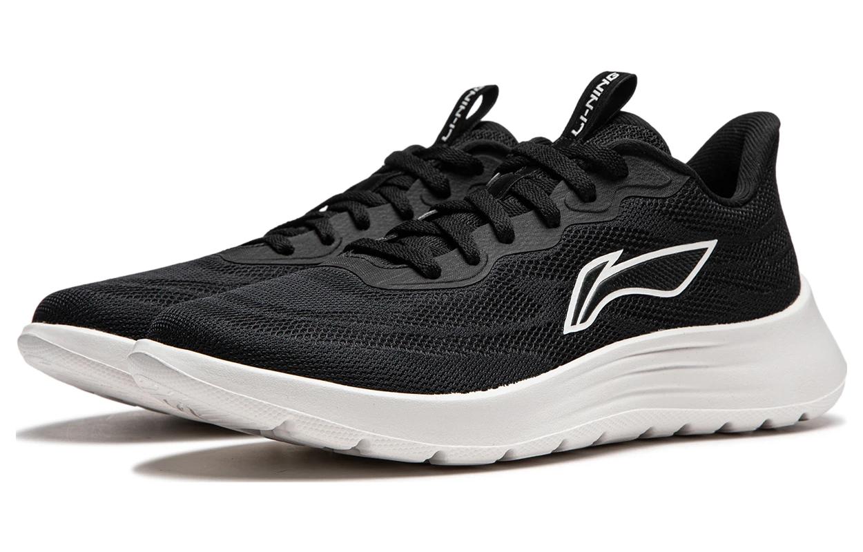 (WMNS) Li-Ning Light Feather 'Black White' ARSU022-2
