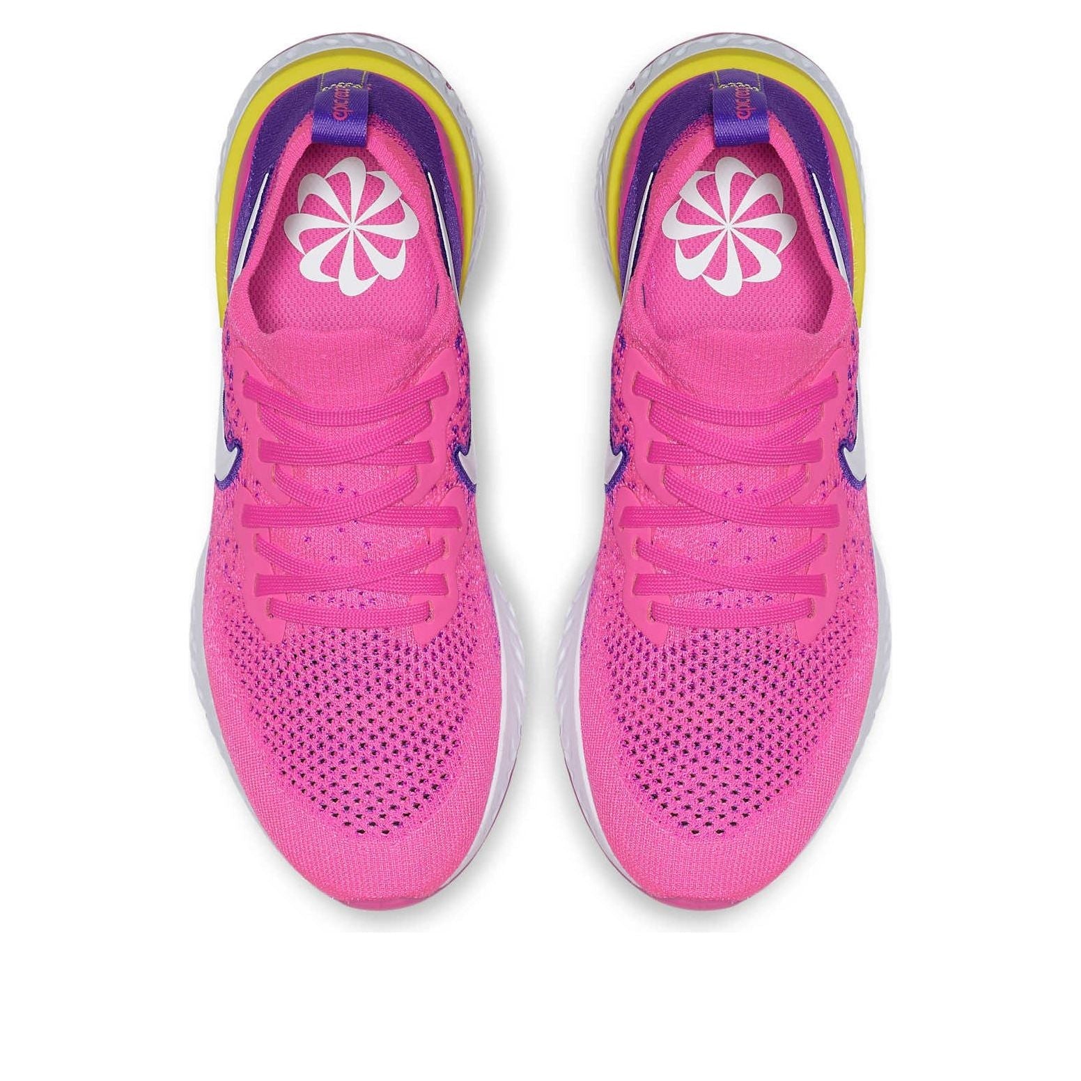 (WMNS) Nike Epic React Flyknit 2 'Laser Fuchsia Pulse' CK0821-600