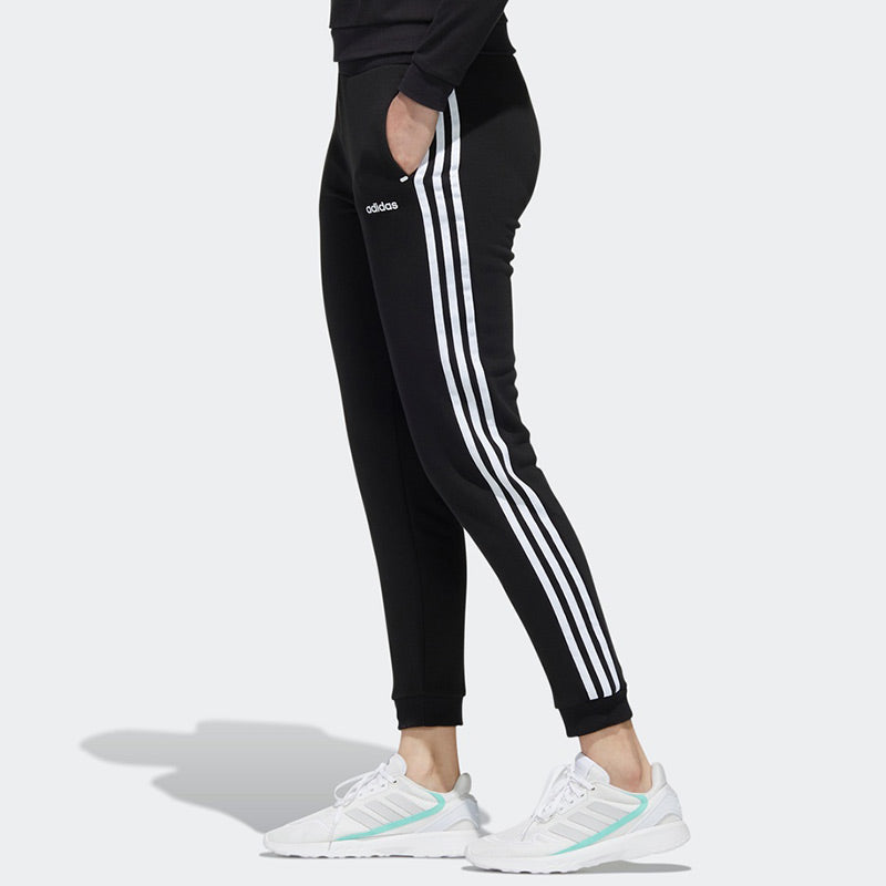 (WMNS) adidas neo Essential 3-Stripe Trackpant 'Black' GJ7947