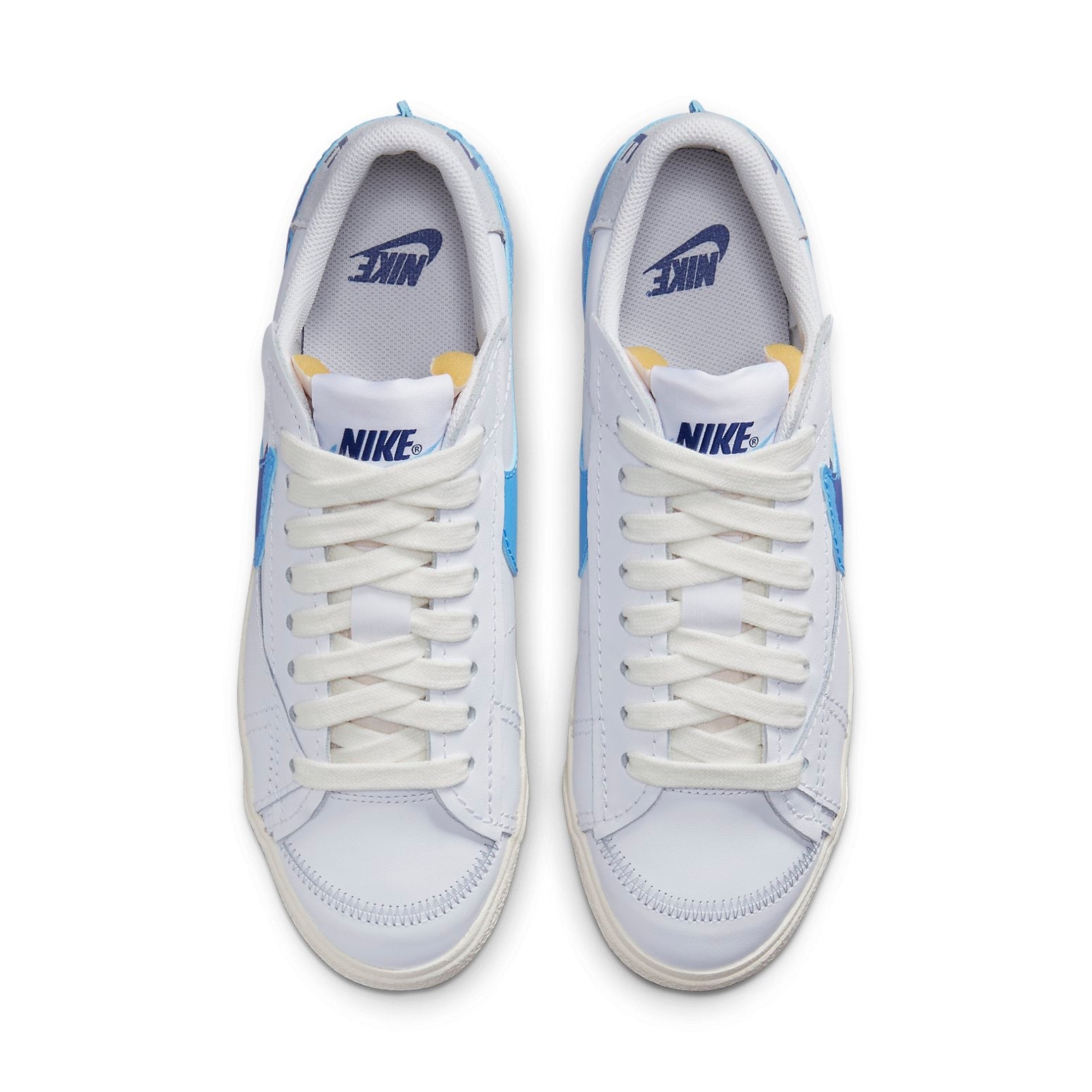 Nike Blazer Low '77 Jumbo Double Swoosh 'White Blue' FN3413-100