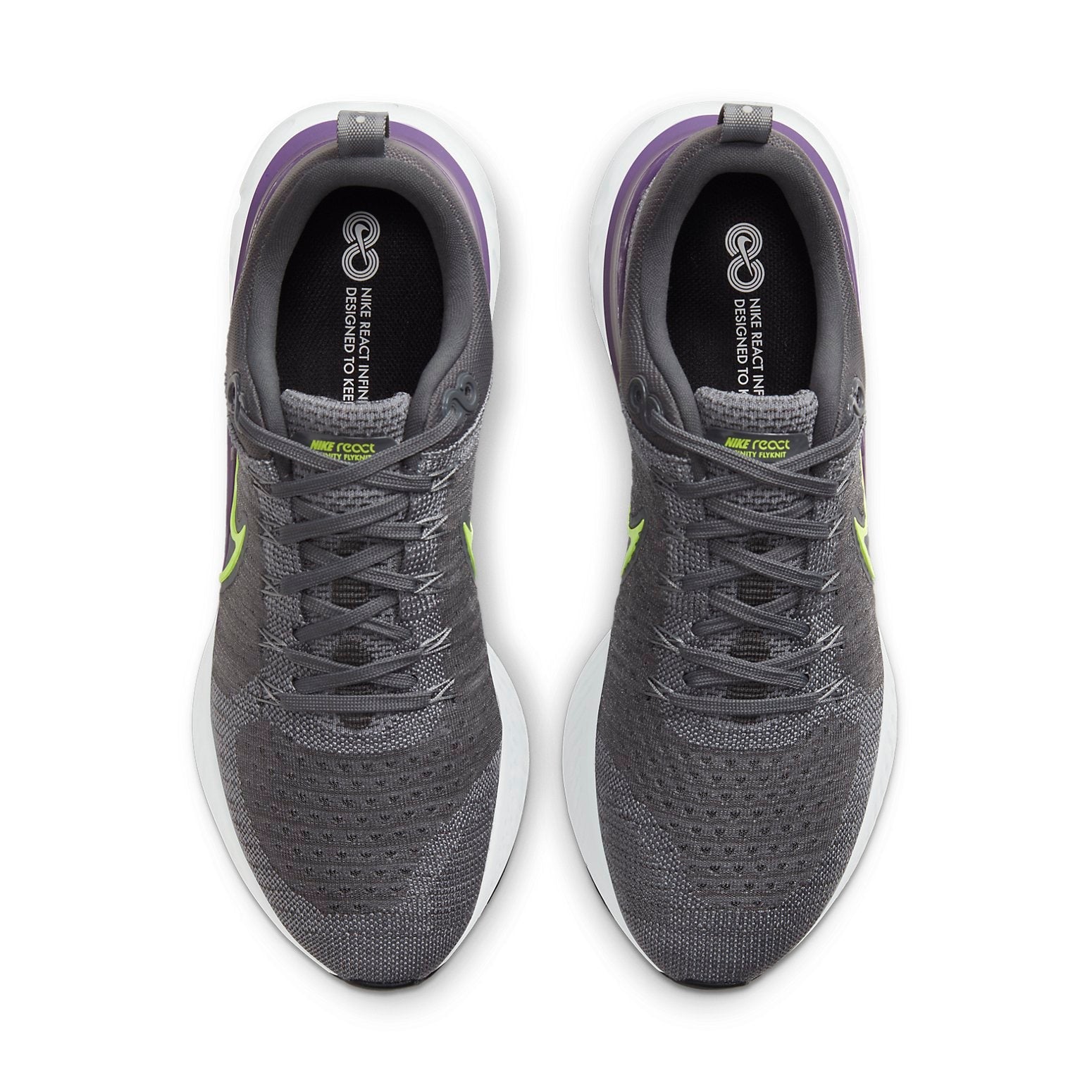 Nike React Infinity Run Flyknit 2 'Particle Grey Volt' CT2357-004