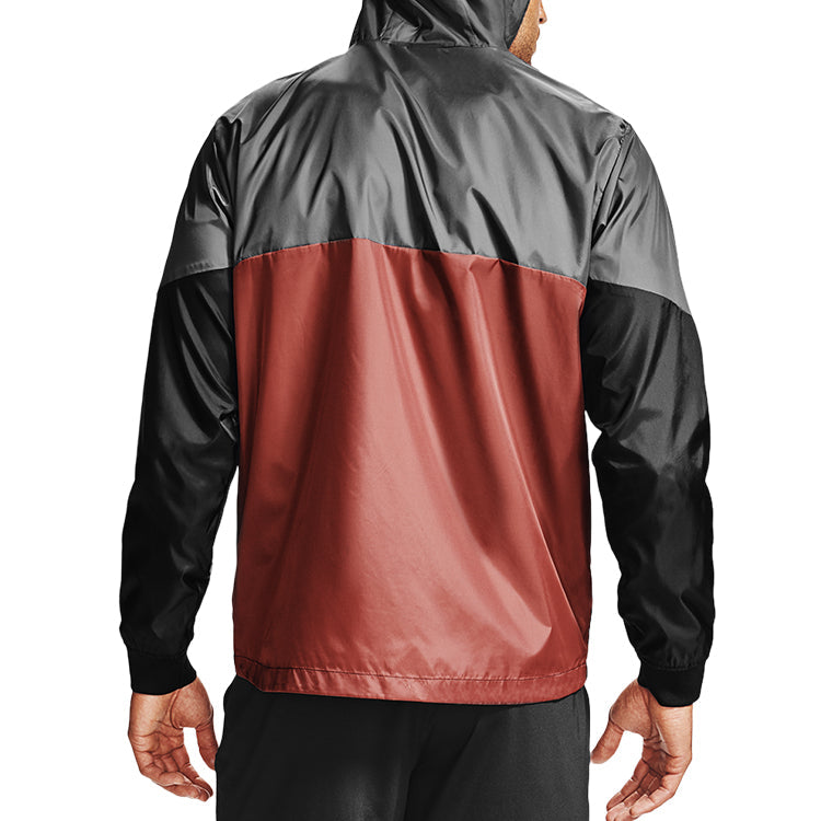 Under Armour Legacy Windbreaker 'Red Grey' 1345405-688