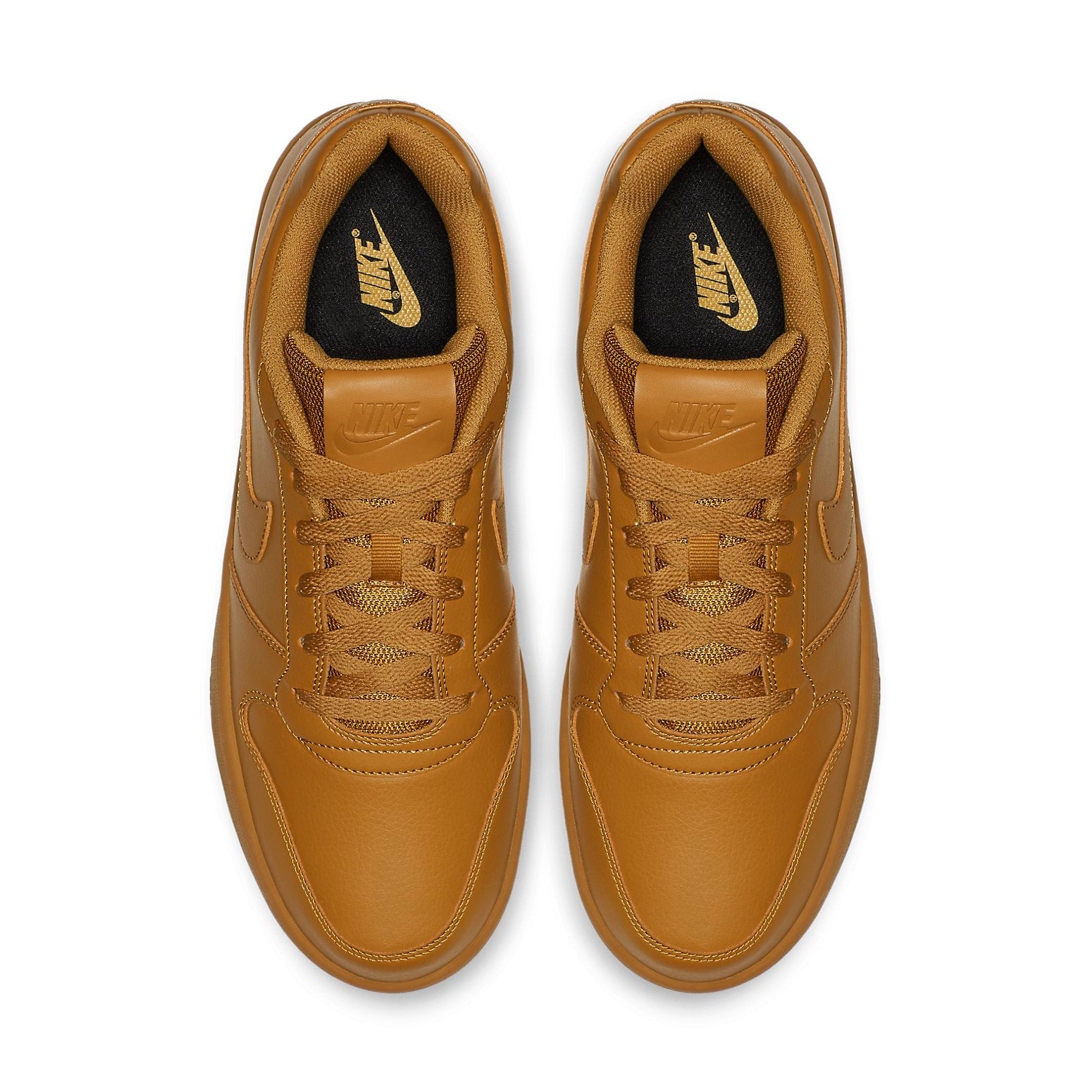 Nike Ebernon Low Wear-resistant Non-Slip Shock Absorption Low Tops Casual Skateboarding Shoes Wheat AQ1776-700