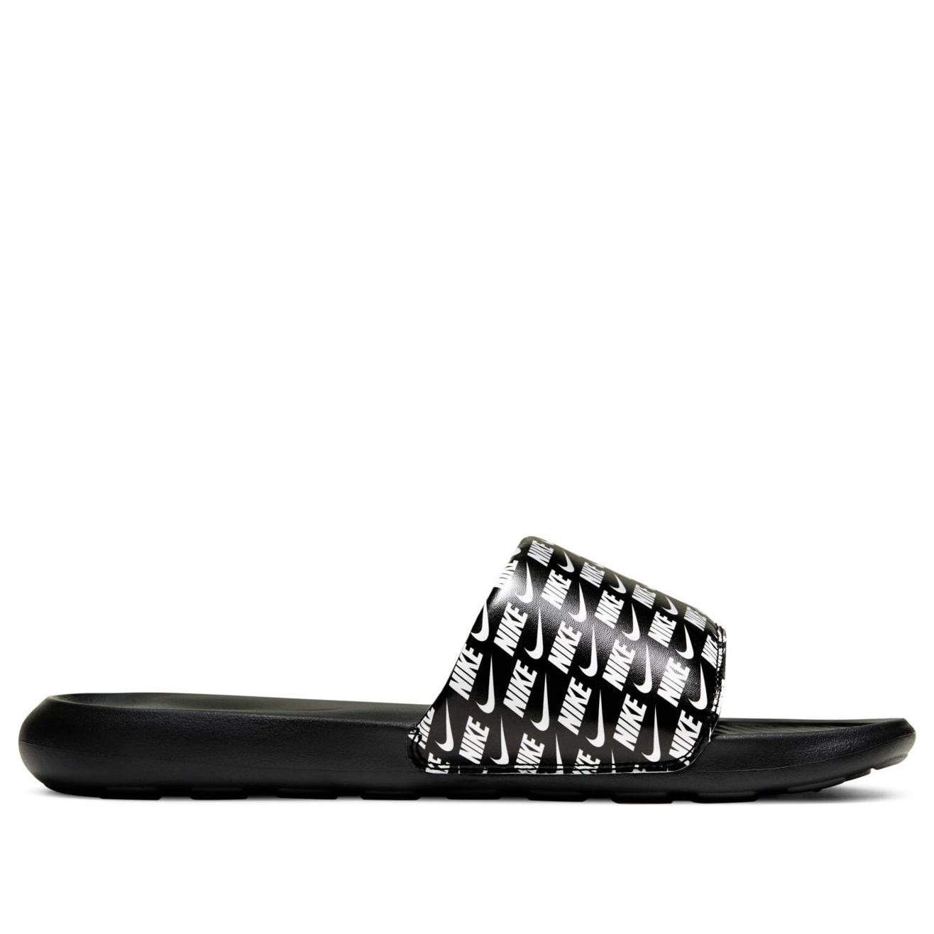 Nike Victori One Slide Print 'Repeat Logo - Black' CN9678-006
