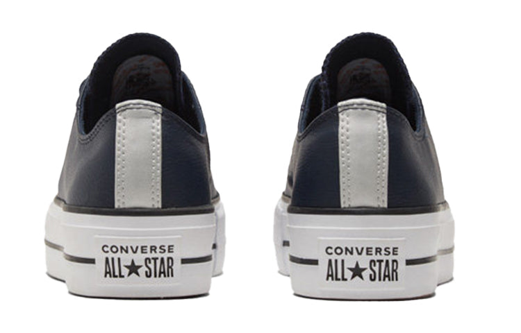 (WMNS) Converse Chuck Taylor All Star Platform Low 'Anodized Metals - Obsidian' 570453C