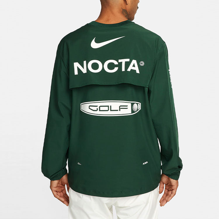 Nike x NOCTA Drake Golf Crewneck Pullover Top 'Green' DJ5585-397